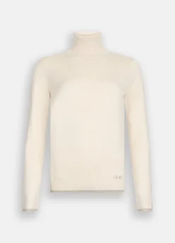 Liu Jo Jersey de cuello alto con detalles de lurex®-Mujer Cárdigans Y Jerséis