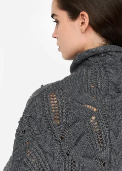 Liu Jo Jersey de cuello alto con pedrería-Mujer Cárdigans Y Jerséis