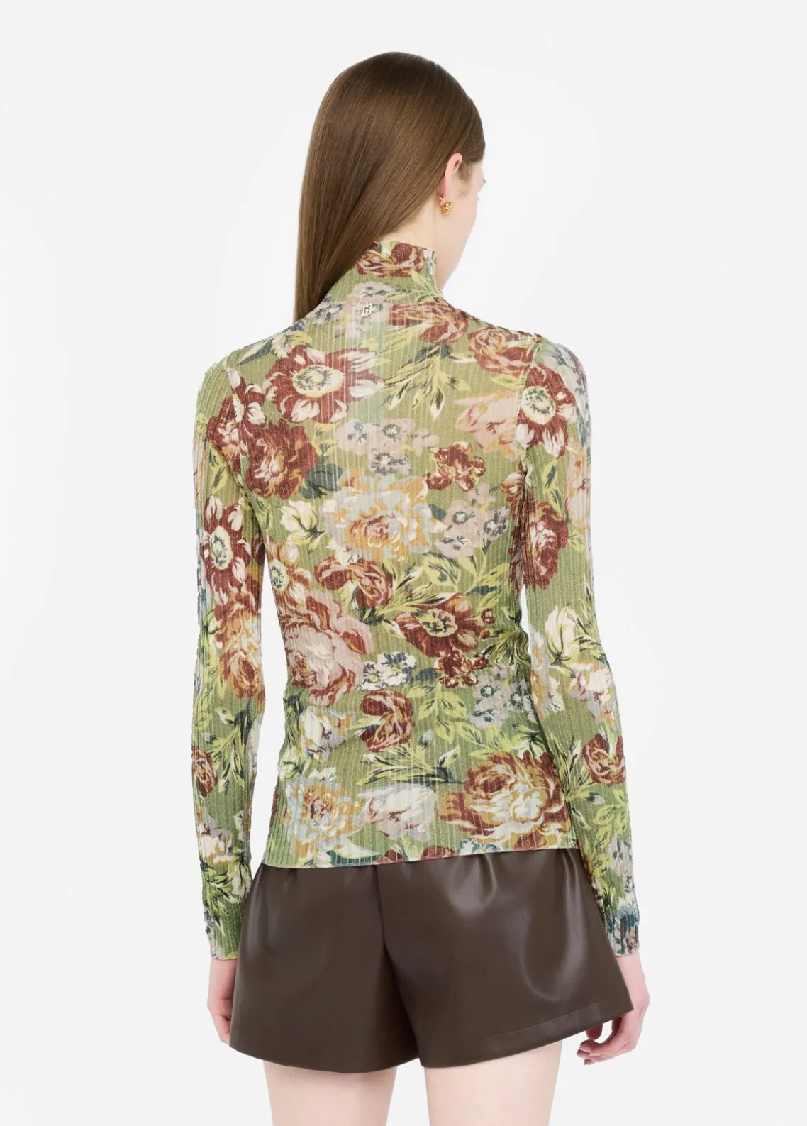 Liu Jo Jersey de cuello alto con estampado-Mujer Cárdigans Y Jerséis