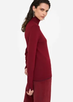 Liu Jo Jersey de cuello alto con detalles de lurex®-Mujer Cárdigans Y Jerséis