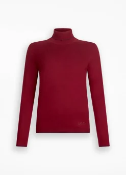 Liu Jo Jersey de cuello alto con detalles de lurex®-Mujer Cárdigans Y Jerséis