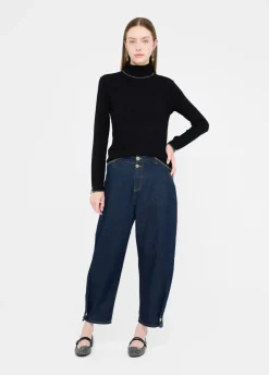 Liu Jo Jersey de cuello alto con detalles de lurex®-Mujer Cárdigans Y Jerséis