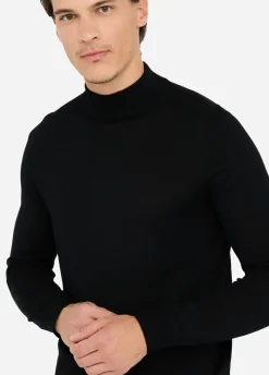 Liu Jo Jersey de cuello alto de lana-Hombre Jerséis Y Sudaderas