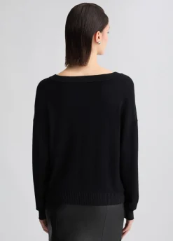 Liu Jo Jersey de cuello en V-Mujer Ropa Deportiva|Cárdigans Y Jerséis