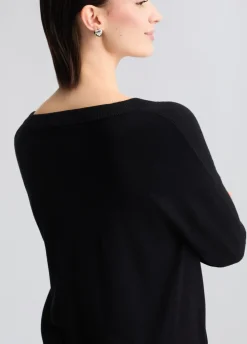 Liu Jo Jersey de cuello en V-Mujer Ropa Deportiva|Cárdigans Y Jerséis