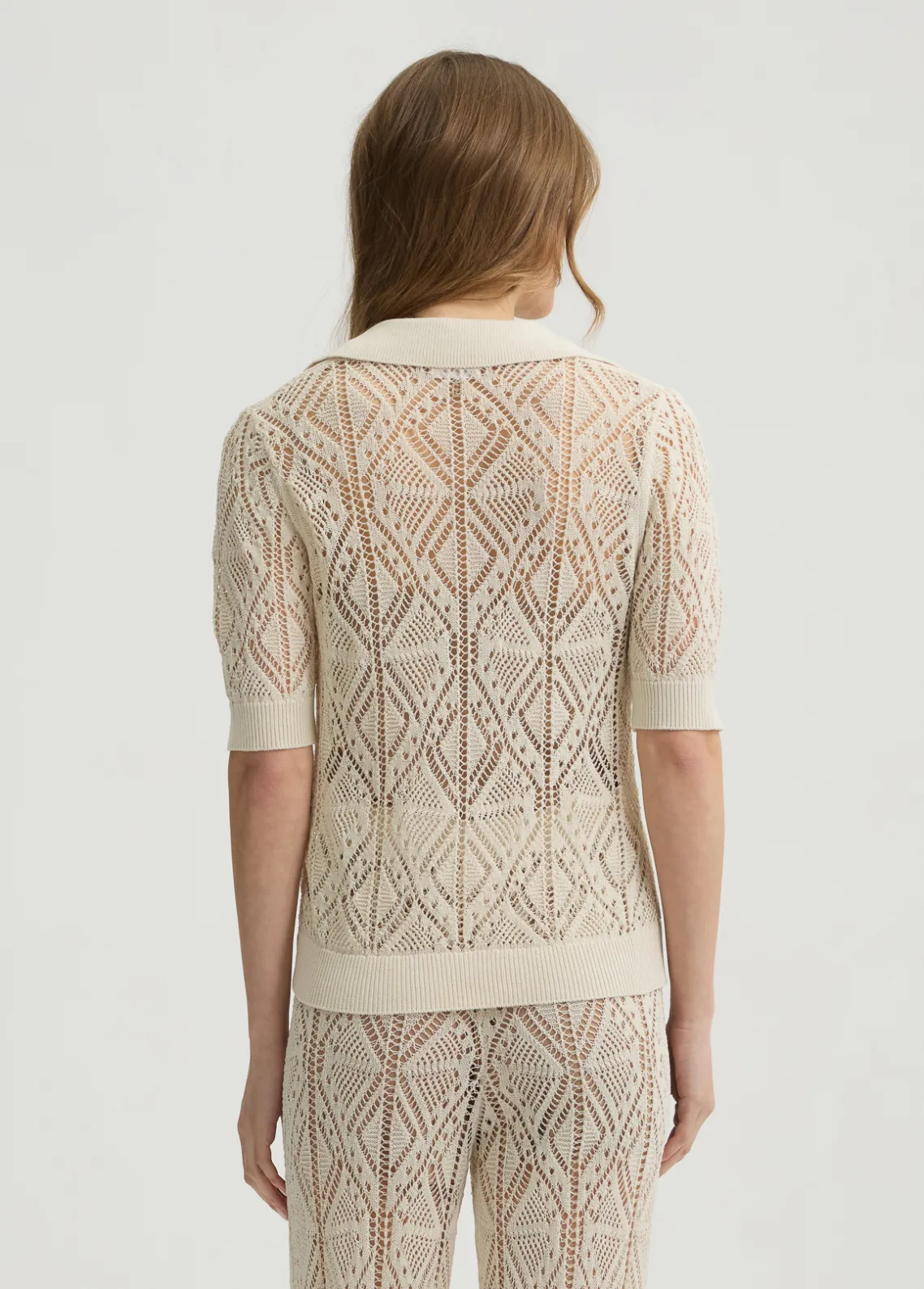 Liu Jo Jersey de ganchillo de mezcla de algodón-Mujer Cárdigans Y Jerséis