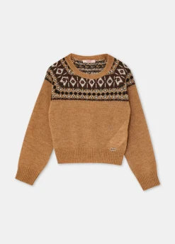 Liu Jo Jersey de jacquard de mezcla de alpaca- Camisetas Y Sudaderas