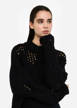 Liu Jo Jersey de lana calado-Mujer Cárdigans Y Jerséis