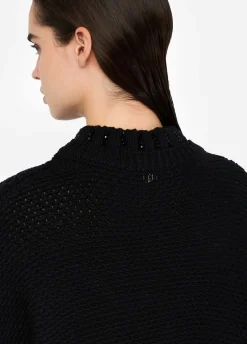 Liu Jo Jersey de lana calado-Mujer Cárdigans Y Jerséis