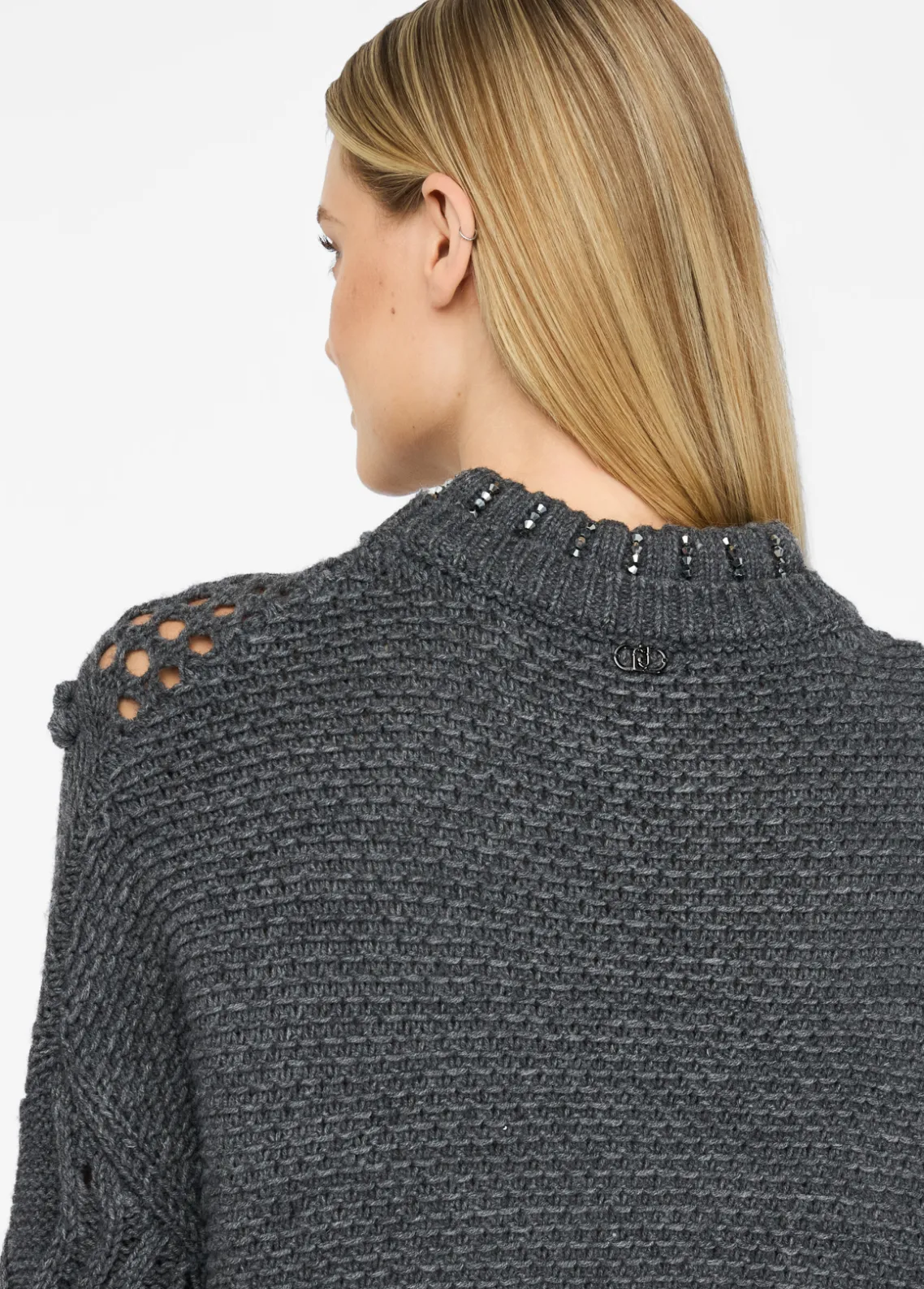 Liu Jo Jersey de lana calado-Mujer Cárdigans Y Jerséis