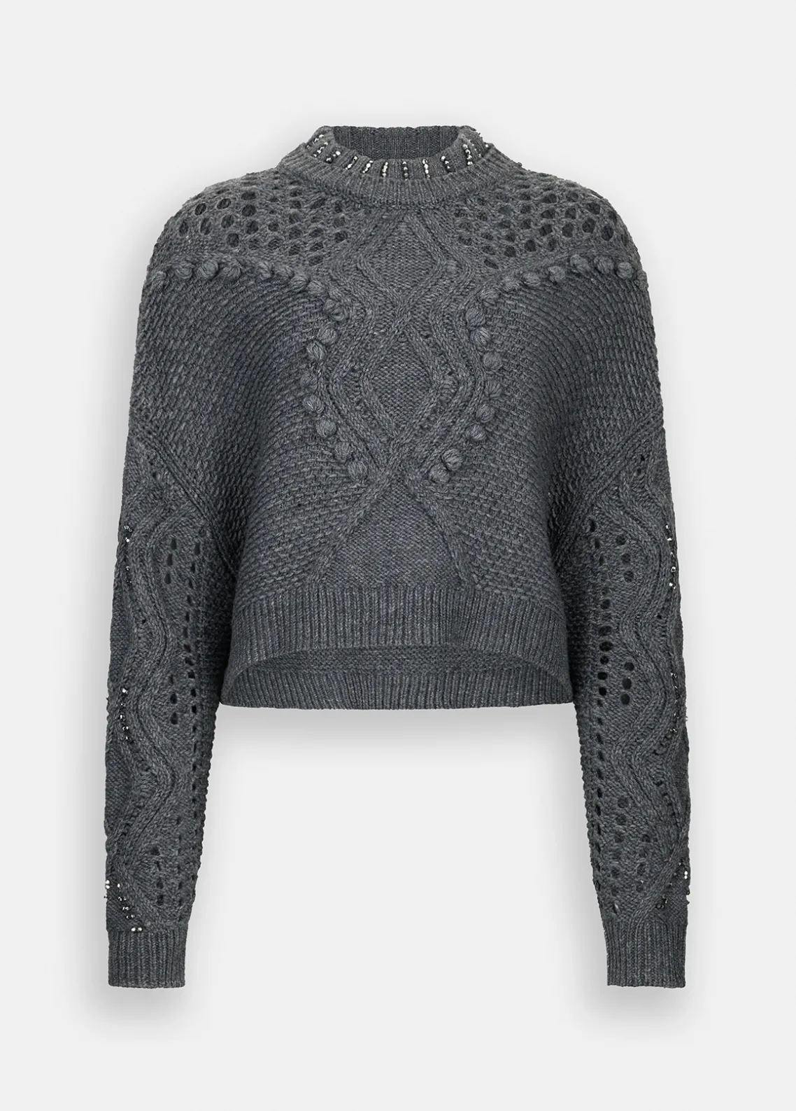 Liu Jo Jersey de lana calado-Mujer Cárdigans Y Jerséis