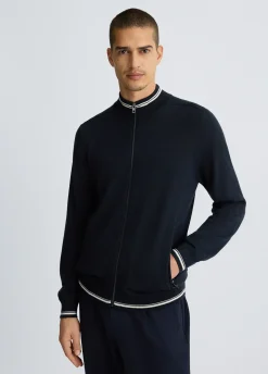 Liu Jo Jersey de lana con cremallera-Hombre Jerséis Y Sudaderas