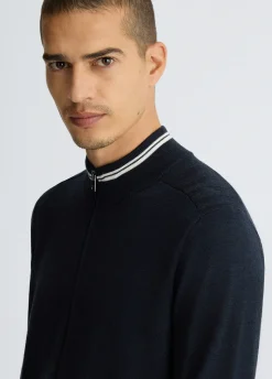 Liu Jo Jersey de lana con cremallera-Hombre Jerséis Y Sudaderas