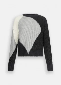 Liu Jo Jersey de lana con intarsias-Mujer Cárdigans Y Jerséis