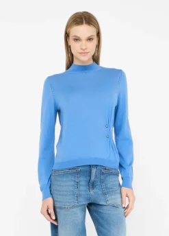 Liu Jo Jersey de lana con perlas-Mujer Cárdigans Y Jerséis