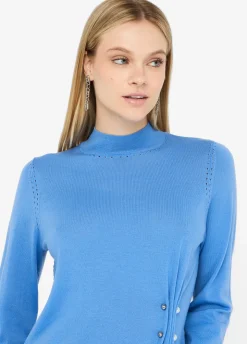 Liu Jo Jersey de lana con perlas-Mujer Cárdigans Y Jerséis