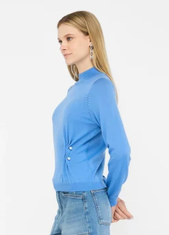 Liu Jo Jersey de lana con perlas-Mujer Cárdigans Y Jerséis
