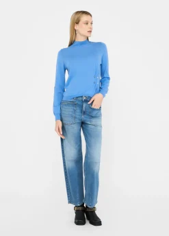Liu Jo Jersey de lana con perlas-Mujer Cárdigans Y Jerséis