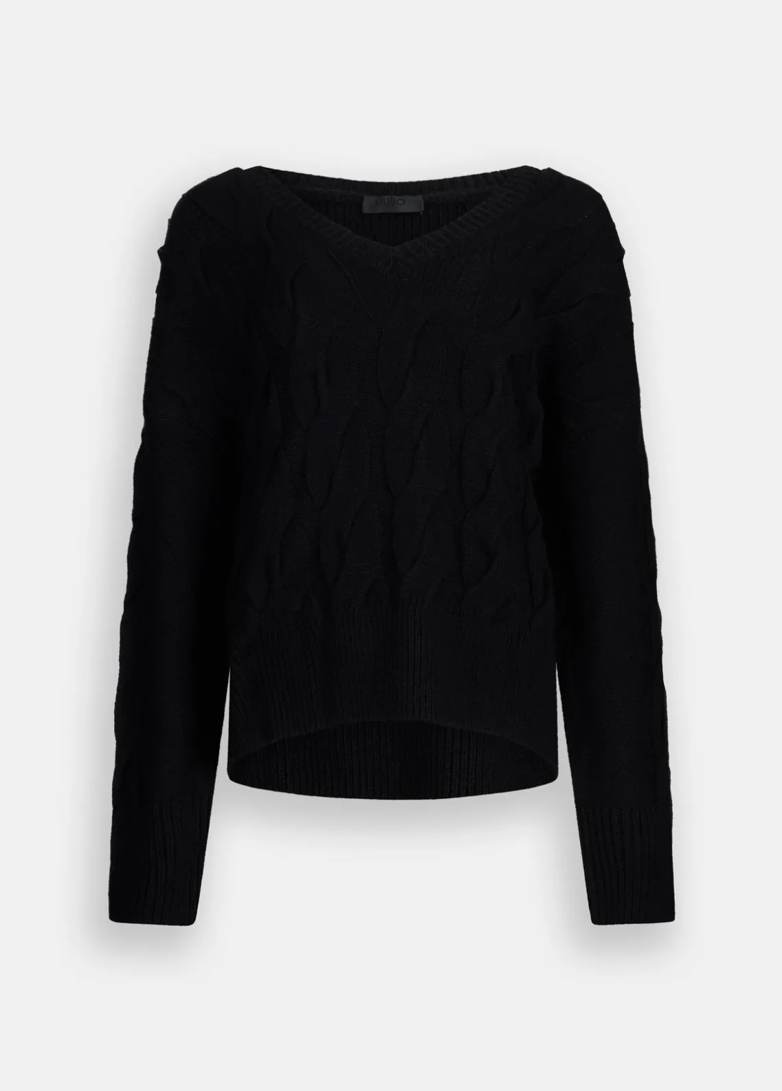 Liu Jo Jersey de lana de punto de ochos-Mujer Cárdigans Y Jerséis