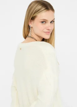 Liu Jo Jersey de lana de punto de ochos-Mujer Cárdigans Y Jerséis