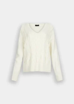 Liu Jo Jersey de lana de punto de ochos-Mujer Cárdigans Y Jerséis