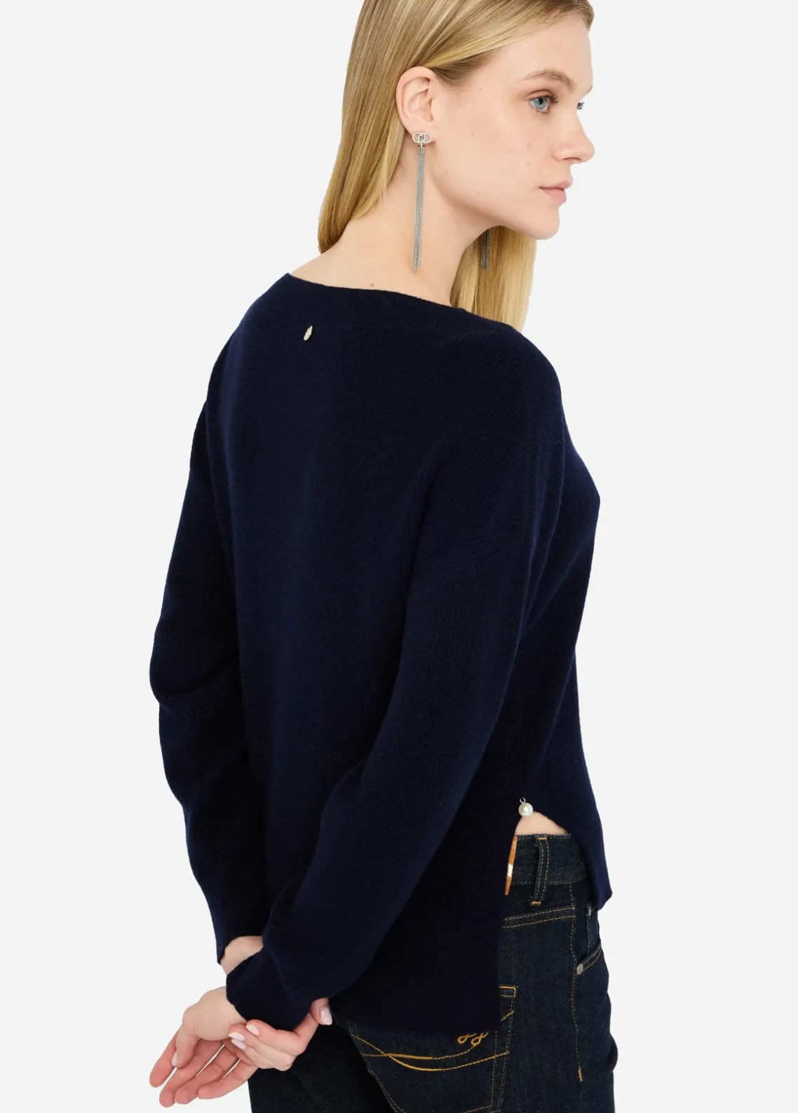 Liu Jo Jersey de lana y cachemira-Mujer Cárdigans Y Jerséis