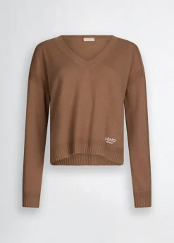 Liu Jo Jersey de lana y cachemir-Mujer Cárdigans Y Jerséis