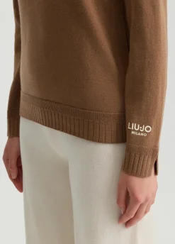 Liu Jo Jersey de lana y cachemira-Mujer Ropa Deportiva|Cárdigans Y Jerséis