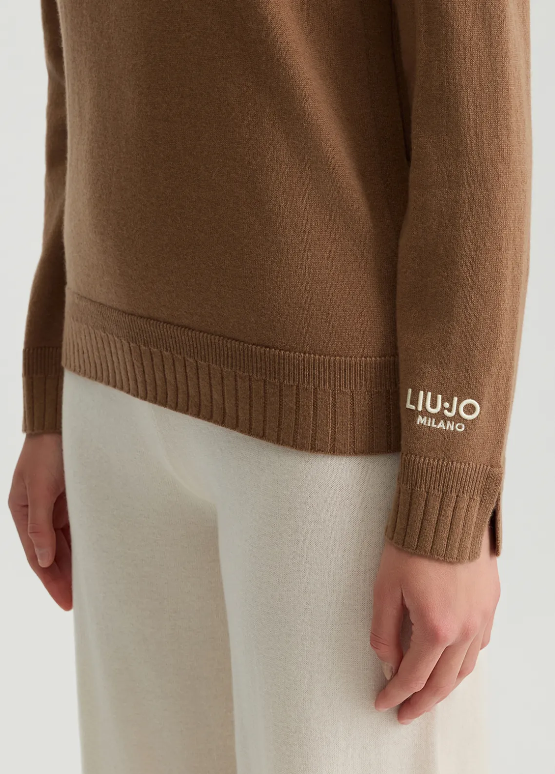 Liu Jo Jersey de lana y cachemira-Mujer Ropa Deportiva|Cárdigans Y Jerséis