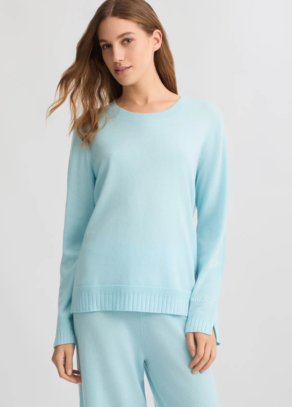 Liu Jo Jersey de lana y cachemira-Mujer Ropa Deportiva|Cárdigans Y Jerséis