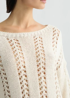 Liu Jo Jersey en mezcla de algodón-Mujer Cárdigans Y Jerséis