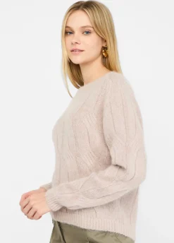Liu Jo Jersey en mezcla de alpaca-Mujer Cárdigans Y Jerséis