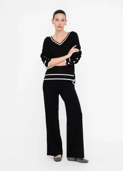 Liu Jo Jersey en mezcla de seda-Mujer Ropa Deportiva|Cárdigans Y Jerséis