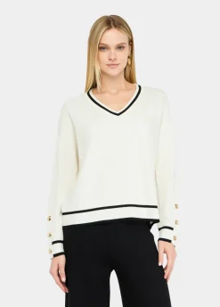 Liu Jo Jersey en mezcla de seda-Mujer Ropa Deportiva|Cárdigans Y Jerséis