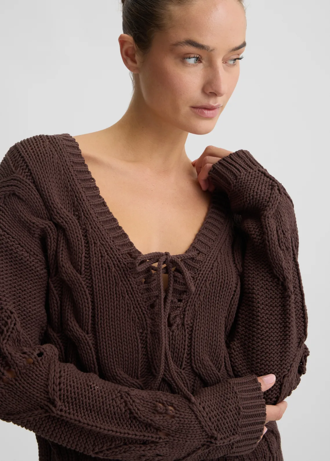 Liu Jo Jersey trenzado-Mujer Cárdigans Y Jerséis