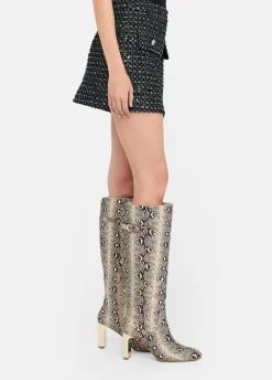 Liu Jo Minifalda de tejido bouclé-Mujer Faldas|Tailleur