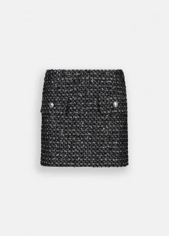 Liu Jo Minifalda de tejido bouclé-Mujer Faldas|Tailleur