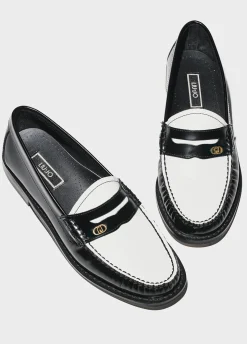 Liu Jo Mocasines bicolor de piel-Mujer Most Wanted|Mocasines