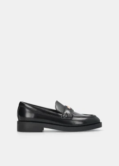 Liu Jo Mocasines de piel con abrasiones-Mujer Mocasines