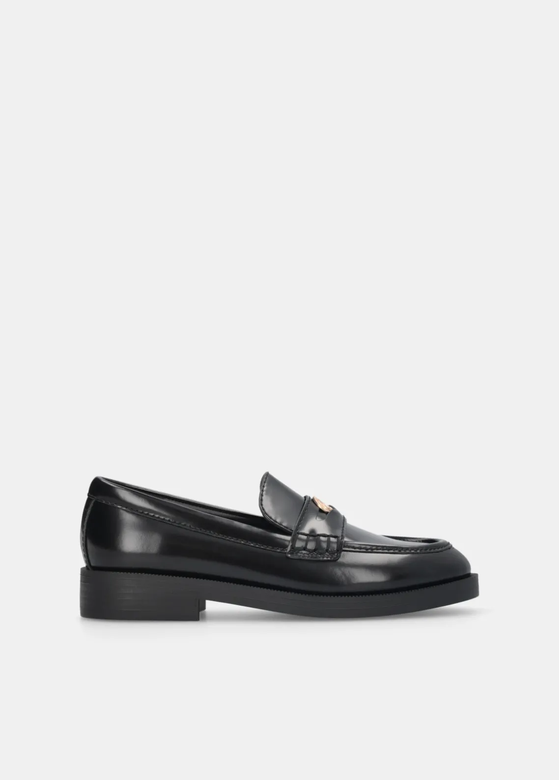 Liu Jo Mocasines de piel con abrasiones-Mujer Mocasines