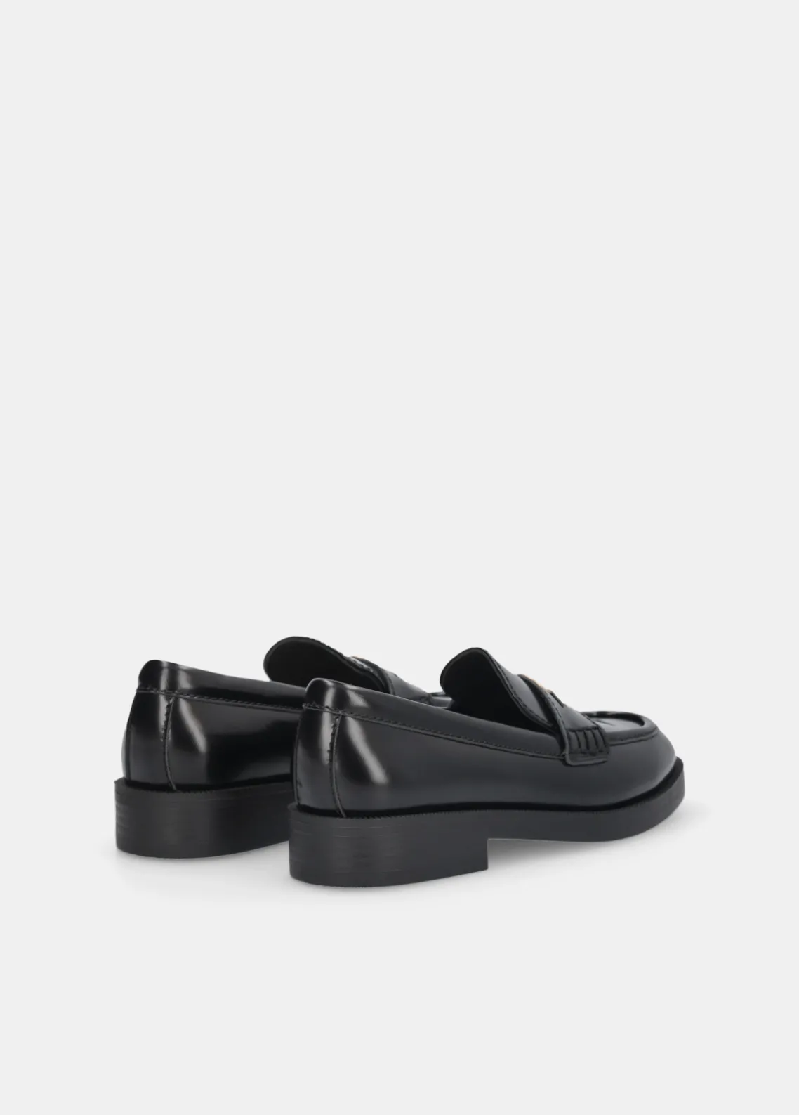 Liu Jo Mocasines de piel con abrasiones-Mujer Mocasines
