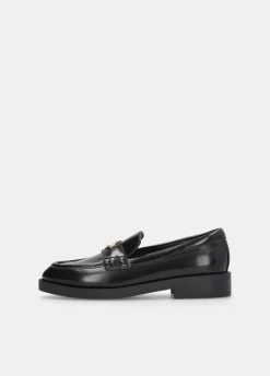 Liu Jo Mocasines de piel con abrasiones-Mujer Mocasines