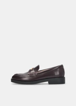 Liu Jo Mocasines de piel con abrasiones-Mujer Mocasines