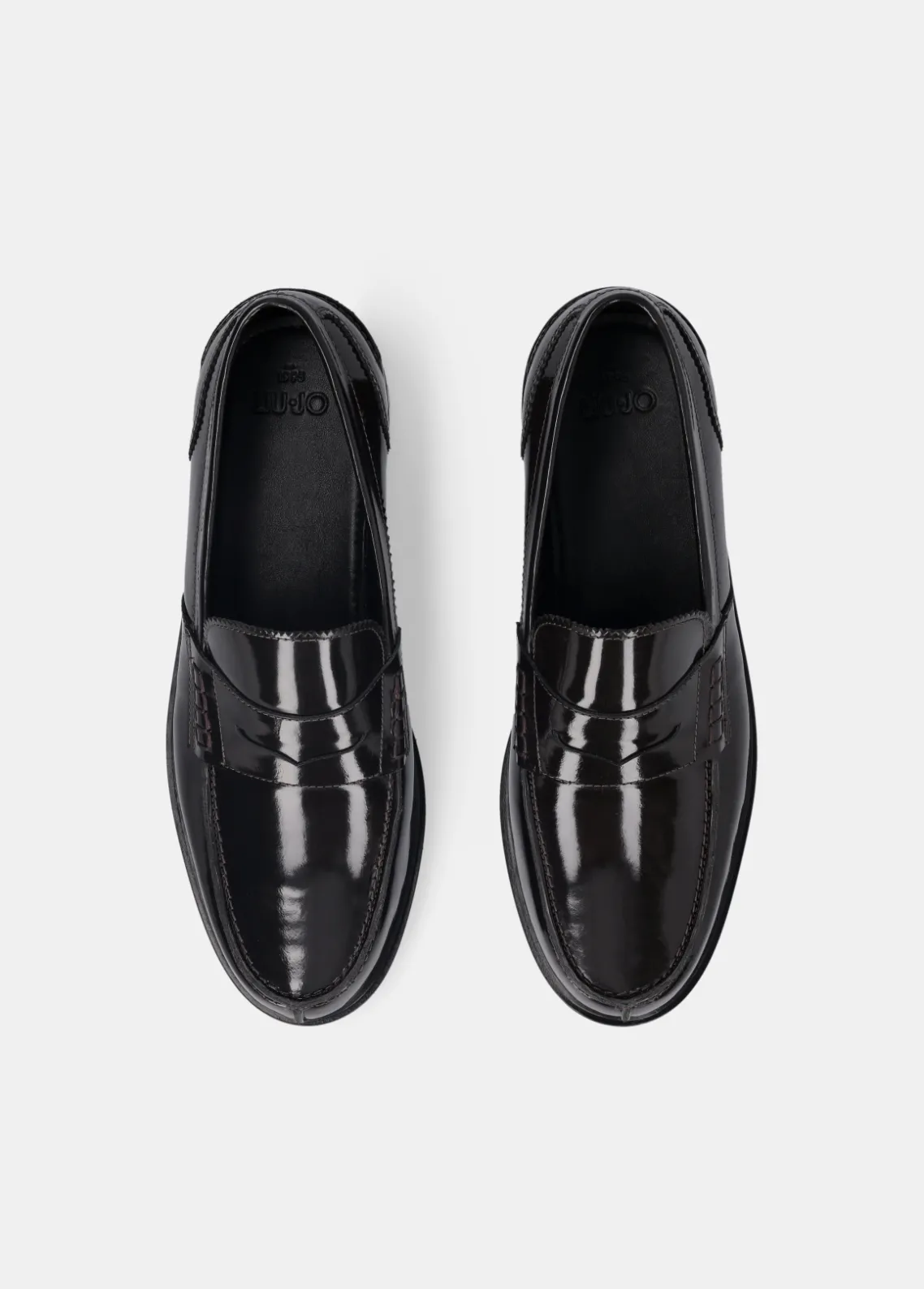 Liu Jo Mocasines de piel para hombre-Hombre Zapatos Elegantes Y Mocasines