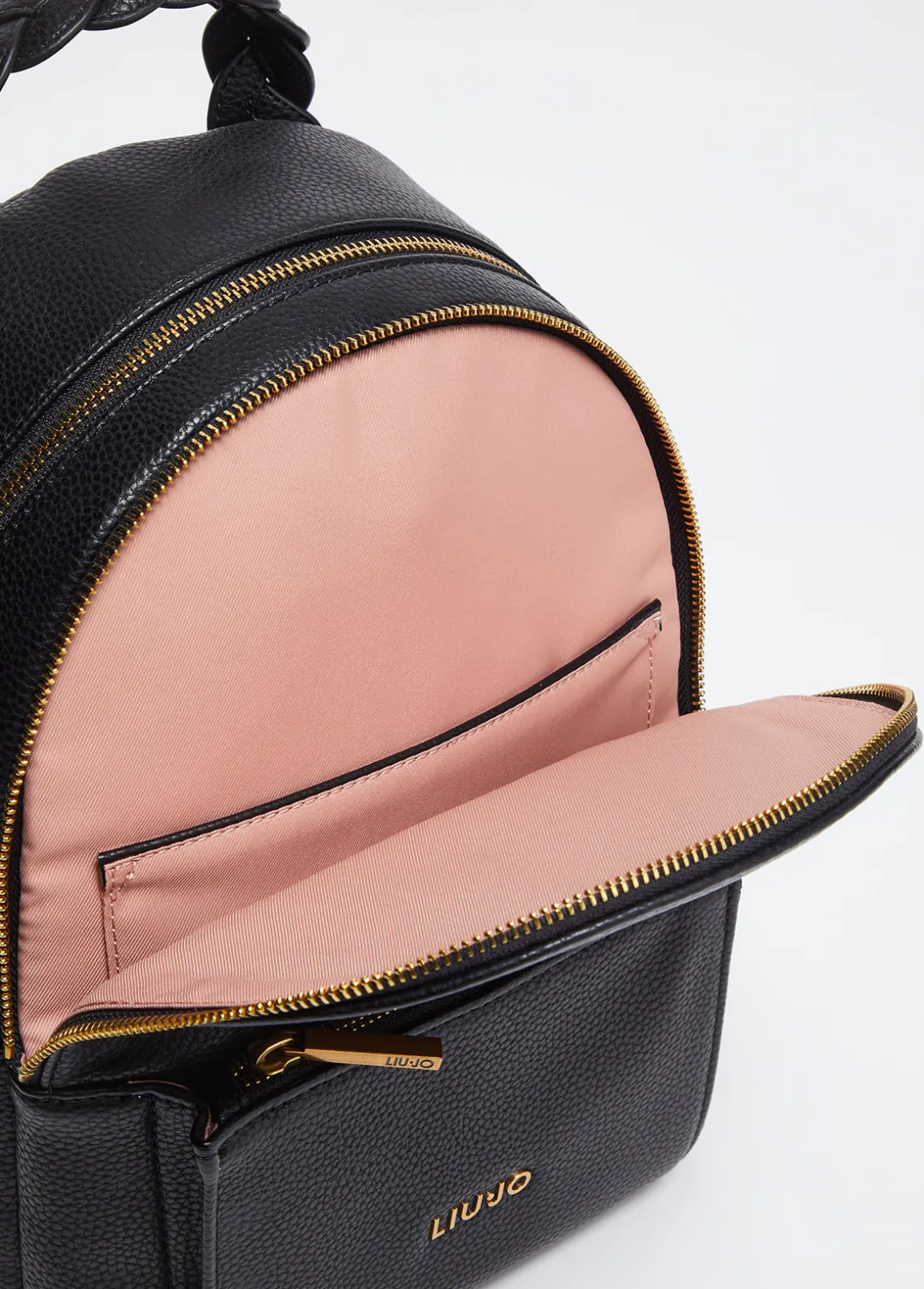 Liu Jo Mochila con asa trenzada-Mujer Mochilas