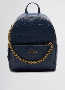 Liu Jo Mochila con logotipo y cadena-Mujer Mochilas