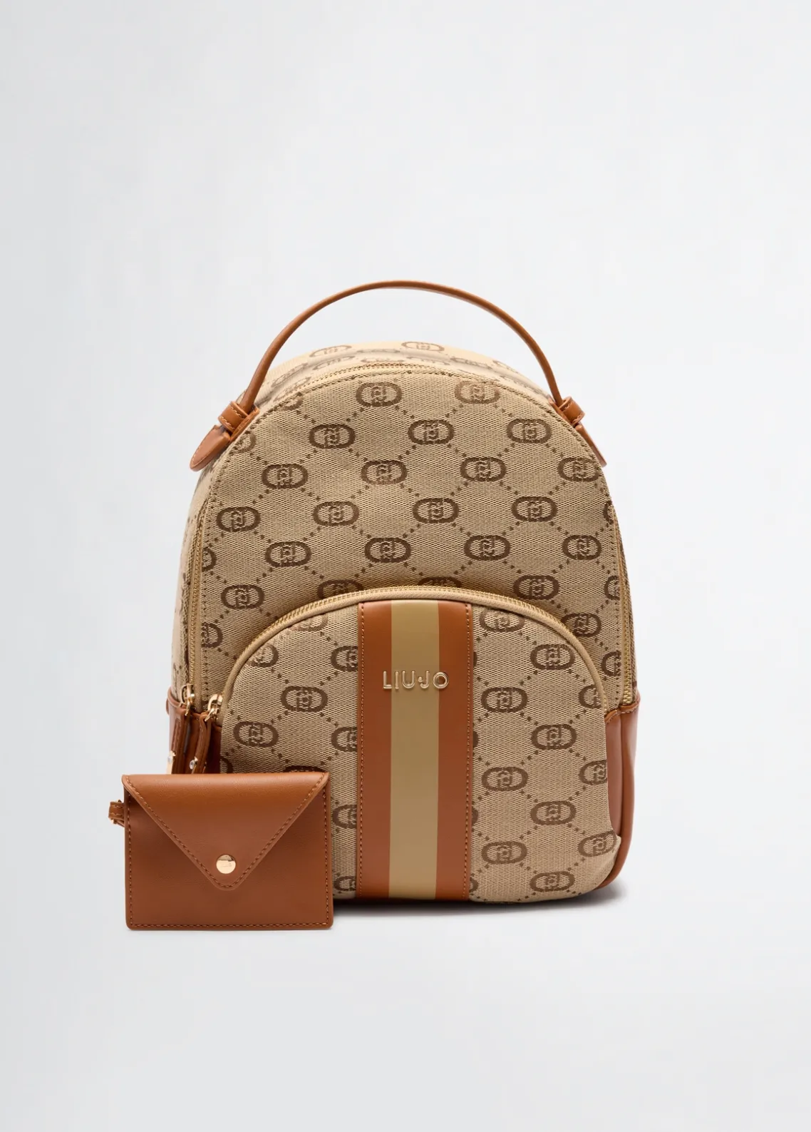 Liu Jo Mochila de jacquard con bolsito-Mujer Mochilas