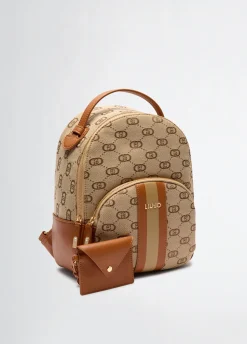 Liu Jo Mochila de jacquard con bolsito-Mujer Mochilas