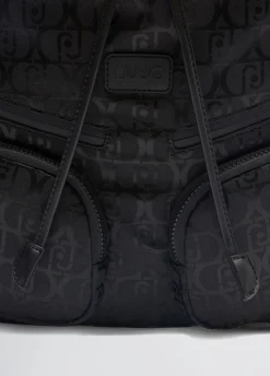 Liu Jo Mochila de jacquard de nailon-Mujer Mochilas