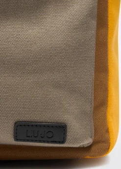 Liu Jo Mochila de tela de algodón-Hombre Bolsos Y Mochilas